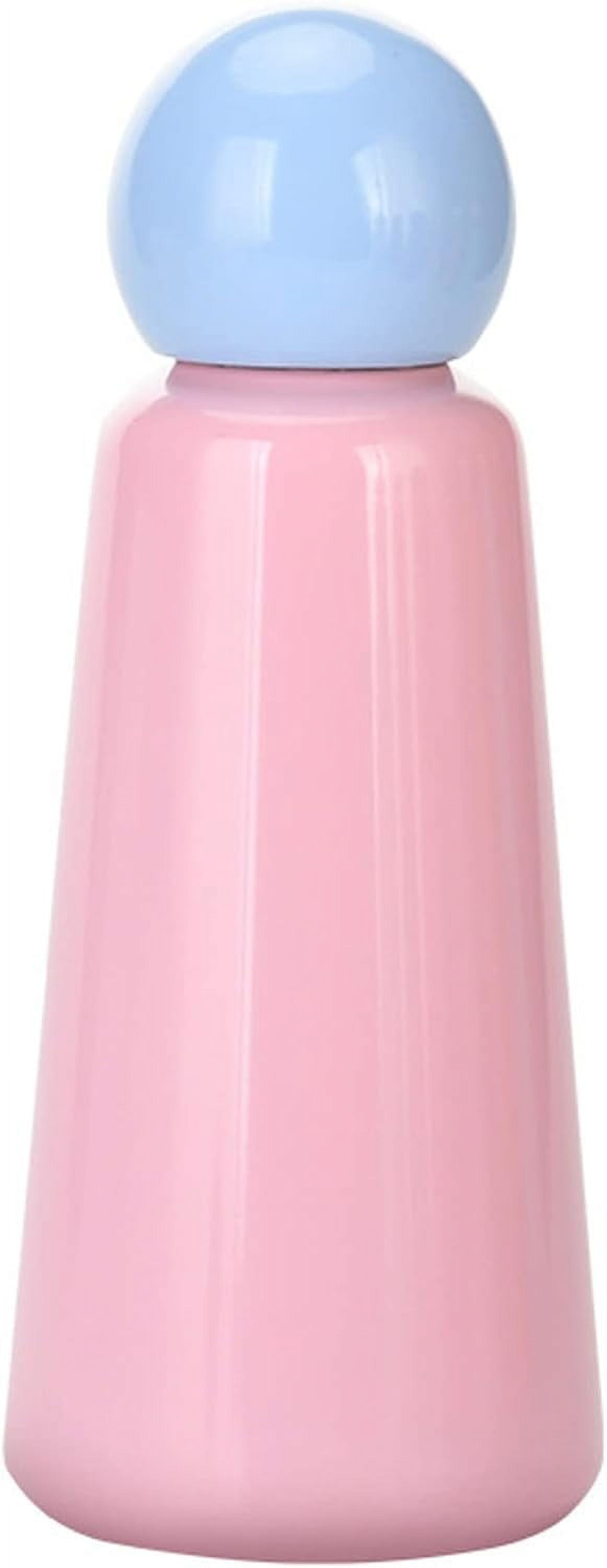 CATPAN 17 oz About 500 ML Stainless Steel Water Bottle - Vacuum Insulated Water Bottle -Hot&cold Drink Metal Water Flask,BPA Free (Blue pink)