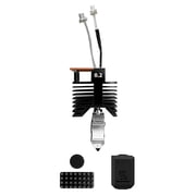CATPAN 1PC 0.2 mm Hotend Kit, All-Metal 3D Printer Hotend Assembly with Steel Nozzle, Silicone Sock, Heater and Thermistor Cables for Fine Detail Printing Compatible with Snapmaker U1