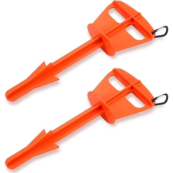CATPAN 2 Pcs But Out Tool Field Dressing Tool 12.2" x 4.5" Large Portable Deer Hunting Accessories for Men Deer Bute Out Hunting Gear Field Dressing Kit for Big Animal Livestock Anal Cleaning