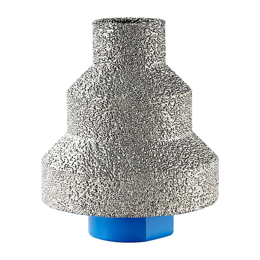 CATPAN 20/35/55mm Tapered Diamond Hole Saw Set - Step Drill Bit for Stone/Marble/Rock Plate, Multi-Size Pagoda Opening Tool for Universal Round Holes