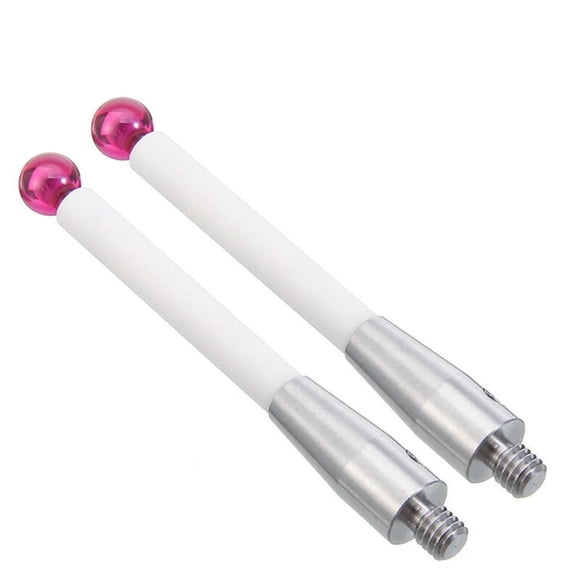 CATPAN 2pcs CMM Test Probes Stylus for Renishaw A-5000-3709 CMM Probe Stylus 50mm Ceramic Stem - 6mm Ball