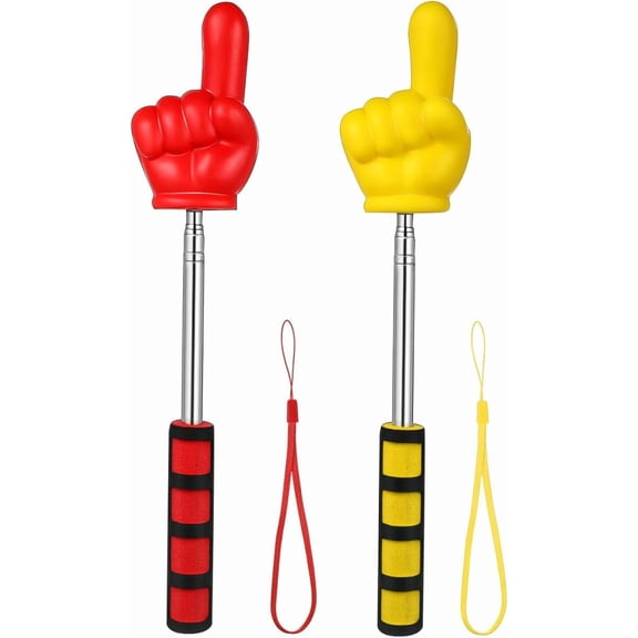 CATPAN 2pcs Pointer Stick for Classroom Teachers Students Extendable Finger Pointer Stick Classroom Essentials