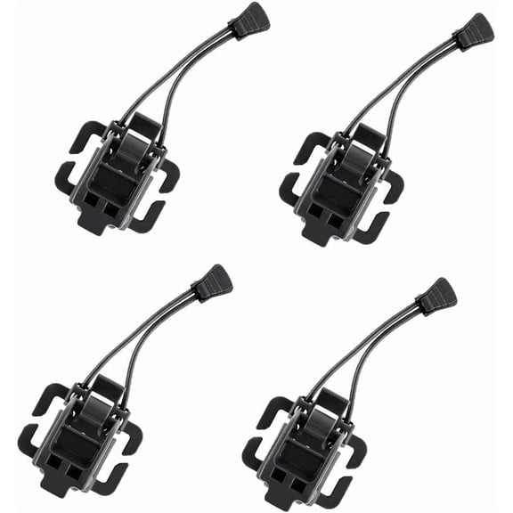 CATPAN 4 Pieces Tactical Gear Molle Clips Molle Attachments Multifunction Hanging Buckle for Molle Backpack Tactical Vest