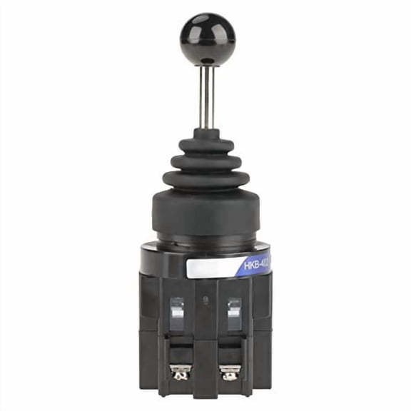 CATPAN 4NO 4 Position Joystick Switch 4 Way Momentary Return 30mm Monolever Joystick Switch 30 Angle for Industrial Control AC 50Hz DC Circuits (CS-402)