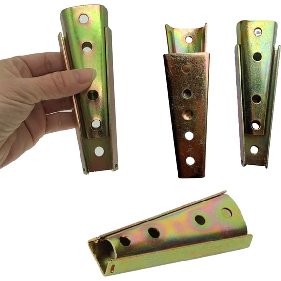 CATPAN 4PCS Sectional Furniture Connector Sofa Armrest Inserts Sofa Slides Connector Snap Accessories Furniture Connectors (Blue)