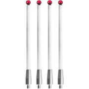 CATPAN 4Pcs CMM Test Probes Stylus for Renishaw A-5000-3712 CMM Probe Stylus,100mm Ceramic Stem and 6mm Ball Diameter,6.0* L100*M4