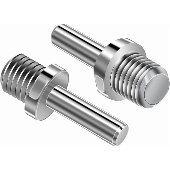 CATPAN 5/8-11 to 3/8 Round Drill Arbor Adapter for Core Drill Bit/Backer Pad 2PCS