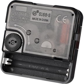 CATPAN 5168S movement, shaft length 13mmQuartz Clock Movement Replacement Battery Operated Silent MechanismConstructed with a durable plastic outer shellfor DIY Craft Frameless Wall Clocks