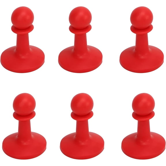 CATPAN 6 Pack Tarp Pole Tip Cover, Tent Pole Tips Caps, Tent Pole Tip Protector, Lightning Protection Cap for Camping Hiking Backpacker, Travel Lovers, Mountaineering, Outdoor Camping