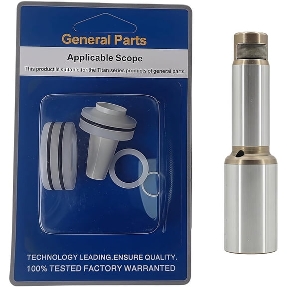 CATPAN 704-586 Piston Pump Repair Packing Kit with 704-551 Parts - Includes Piston Rod, Piston Seal & Upper/Lower Seals, Compatible with Titan Impact 440 540 640 Sprayer