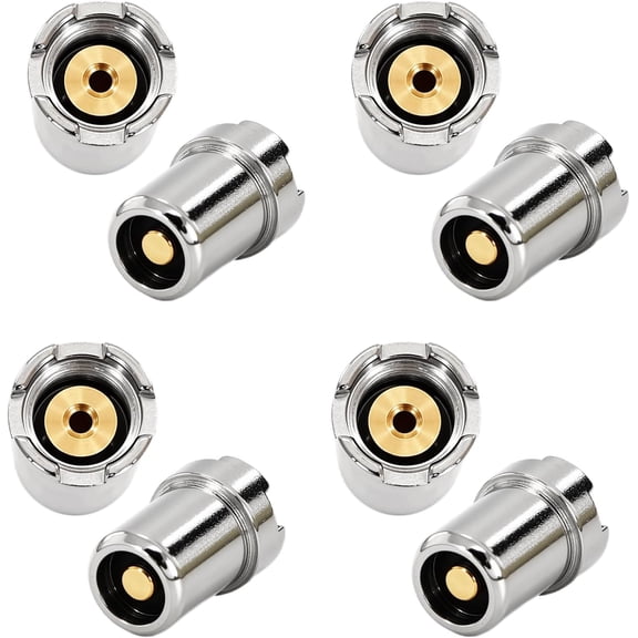 CATPAN 8PCS 510 Thread Magnetic Adapter, Thread Magnetic Adapter, Soldering Iron Ring Adapter Connector Repair Parts For Circuit Board Repair Parts For Electronic Devices Maintenance