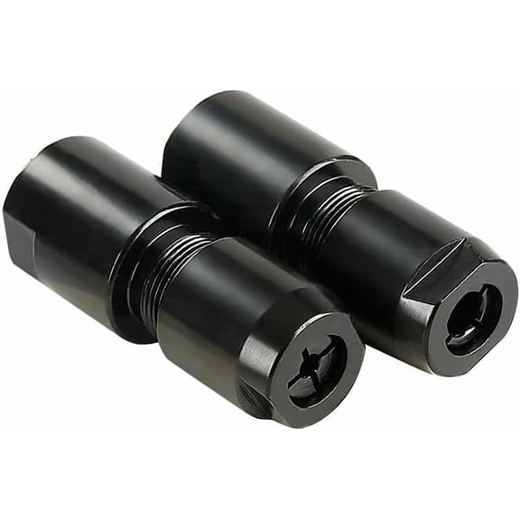 CATPAN Angle Grinder Modified Adapter 5/8-11 Thread Straight Grinder Chuck Converter Heavy Duty Power Tool Accessory for Grinding Polishing Metalworking, 3/6mm-Black