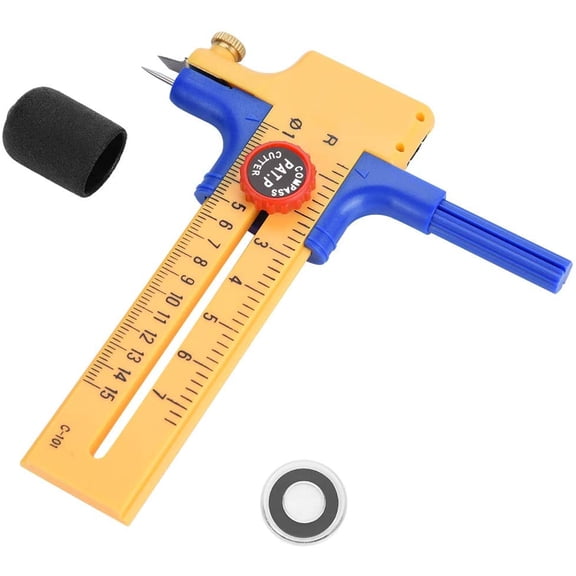 CATPAN Circle Cutter Rotary Paper Trimmer Foam Core Round Draw Picture Cutting Knife Tool Picture Paper Craft Supplies