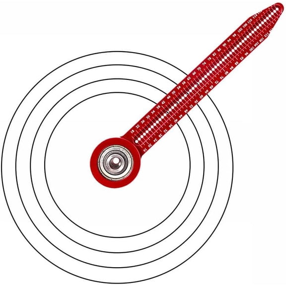 CATPAN Circle Maker Compass, Woodworking Compass Precision Alloy Scribe Tool, 360 Round Marking Gauge for Carpenter Student ArchitectSuitable for woodworking decoration and daily marking tasks