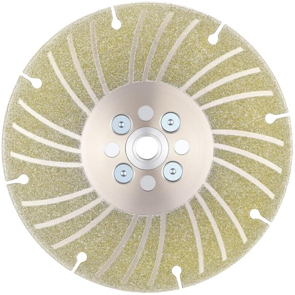 CATPAN Electroplated Diamond Grinding Wheel, 6" M14 Thread Angle Grinding Wheel Indestructible Multitool Diamond Blade Disc for Cutting Concrete Marble Shaping Porcelain Stoneware Tile Granite
