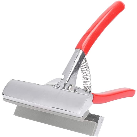 CATPAN Extra Wide Canvas Pliers, Stainless Steel Stretching Helper Red Padded Spring Return Handle Stretcher Bars Artist Framing Professional Tool Grip Clamp Art Oil Painting Upholstery Mating Jaws