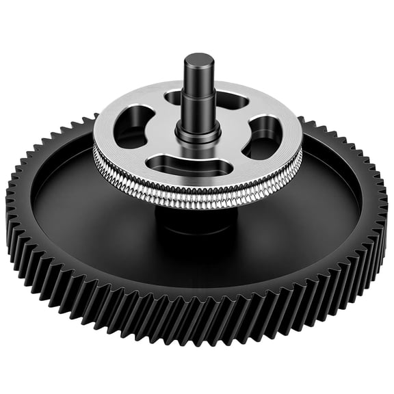 CATPAN Extruder Gear for Bambu Lab H2D / H2D Combo, Hardened Steel Gear Upgrade with One-Piece Shaft Design for Smooth Feeding & Stable Extrusion – 3D Printer Accessories