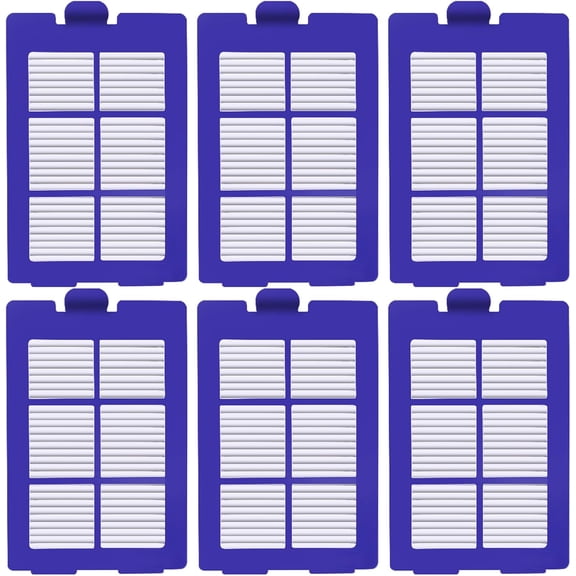 CATPAN Filter Replacement partsEffectively filterSuitable for Eufy Robovac X8 Robot Vacuum, Accessories For Eufy X8 hybrid Vacuum FilterFix for most scenarios (6Packs)