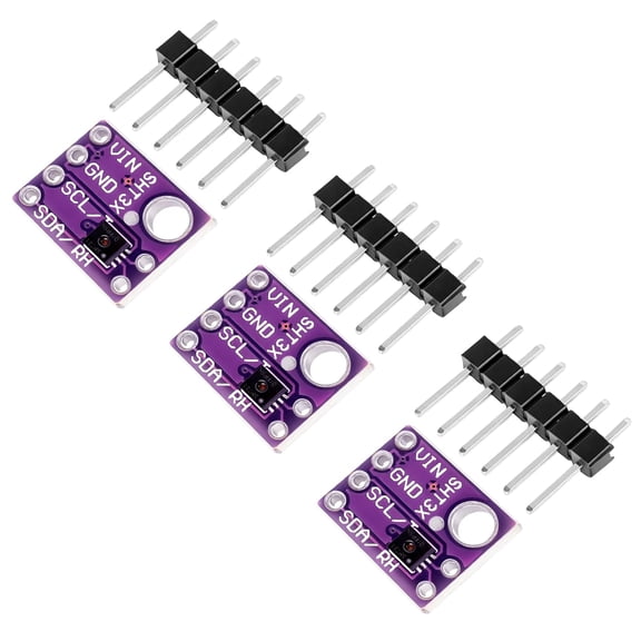 CATPAN GY-SHT31-D Temperature and Humidity Sensor ModuleDigital Output 2.4V-5.5VIIC I2C InterfaceCompatible with Arduino Raspberry Pi3pcs