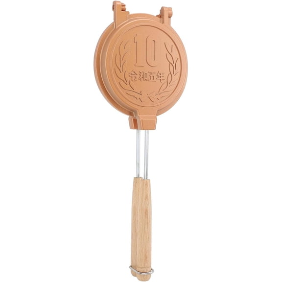 CATPAN Hot Sandwich Maker, Waffle Maker Hot Dog Toaster Double Sided Sandwich Baking Pan with Long Handle, Grilled Cheese Maker Nonstick Sandwich Maker Flip Grill Pan for Breakfast