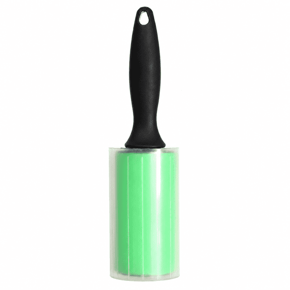 CATPAN Lint Roller for Pet Hair, 1 PC Green Sticky Roller with Ergonomic Handle, Reusable Cleaning Tool for Clothes, Sofa, Carpet, Furniture, Bedding and Car Seats
