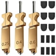 thumbnail image 1 of CATPAN New Upgraded 0.25MM&0.4MM&0.6MM Hotend Kit for Flashforge AD5X, 3s Quick-Detachable Nozzle Extruder & Block Throat Tube with 6PK Silicone Cover & 6PK Nozzle Brush, 32mm³/s High Flow, 1 of 7