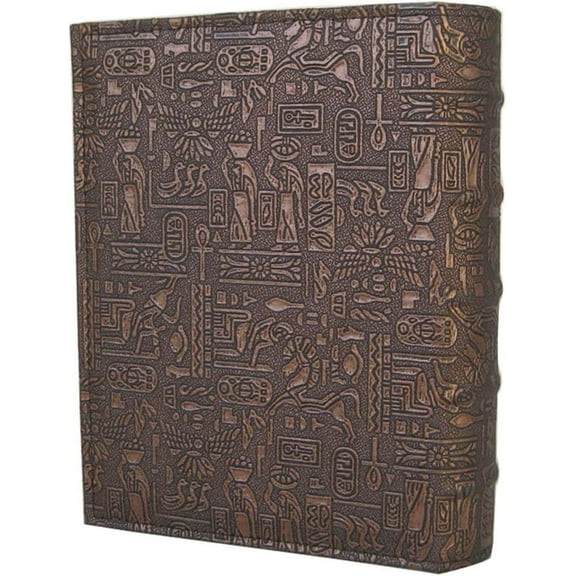 CATPAN Photo Album 4x6,Leather Picture Albums Hold Up to 200 Photos,Vintage Large Photo Album Used to Cherish Your Memories,Brown