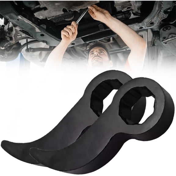 CATPAN Pry Bar Wrench Adaptor Head, Upgraded Thickening Half Shaft Crowbar Adapter Repairing Head Tools, Head Fits 3/8" Drive Ratchets, Pry Bar Wrench Adaptor Head 1/2" Drive (1)