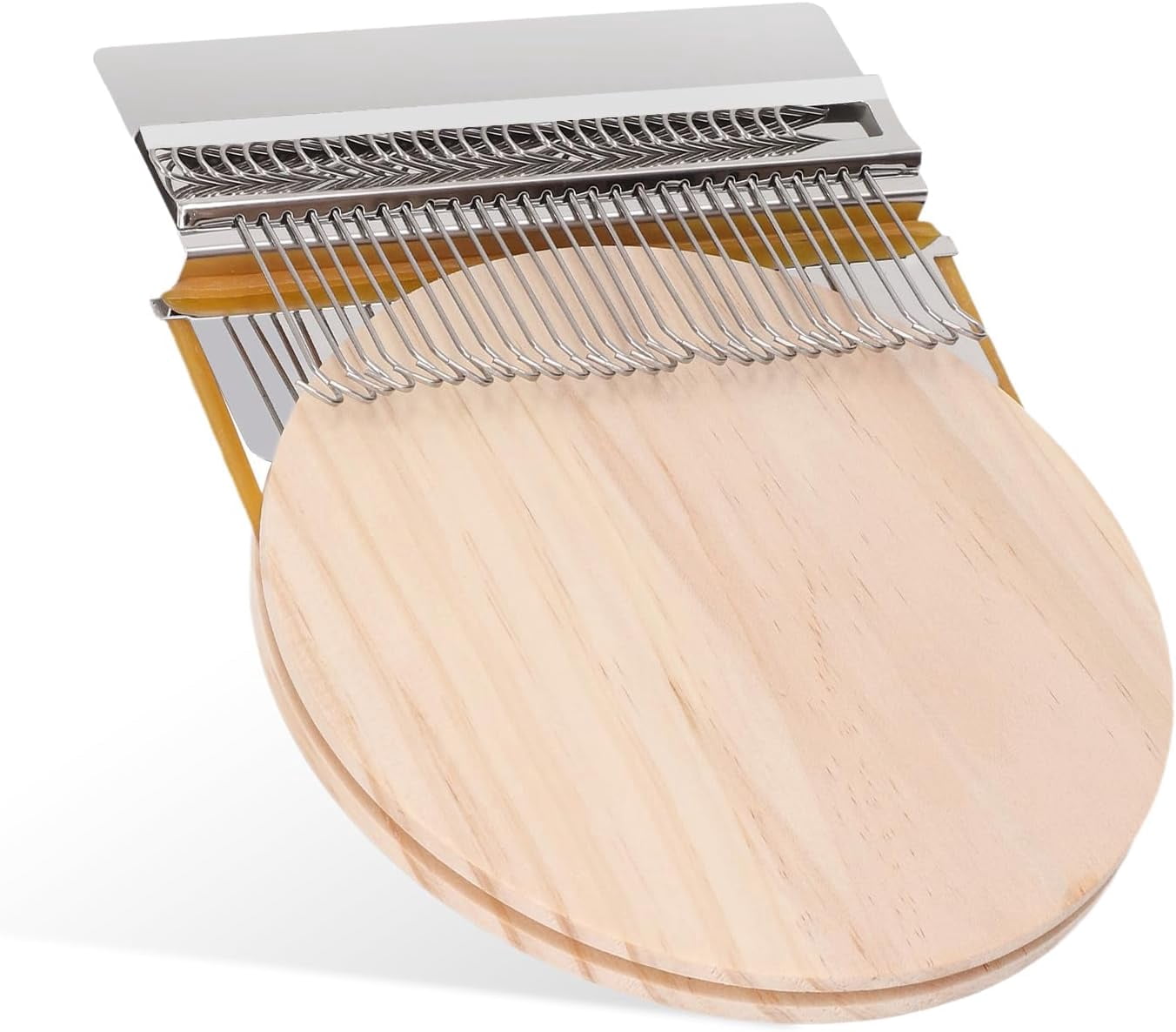 CATPAN Small Weaving Loom, 28 Pins Darning Loom Mini Loom Machine Wooden Weaving Loom Kit Arts Darning Tool for Mending Jeans Socks Clothes