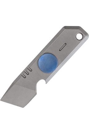Titanium EDC Pry Bar, Small Keychain Prybar Multitool With Bottle Opener, Portable Pocket Mini Crowbar Tool for Everyday Carry