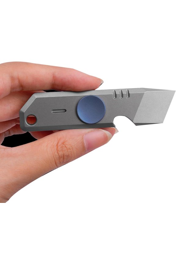 Titanium Pry Bar EDC Keychain Tools,Pocket Pry Bar Bottle OpenerMini Crowbar Multi-Functional Small Tool