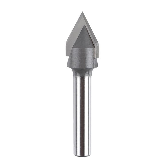 CATPAN V Groove CNC Engraving Bit Router Bit ,CNC Woodwork Tools,60 Deg 1/2 Inch Cutter with 1/4 Inch Shank,Perfect for CNC router users, sign makers,router v bits,crafters and hobbyists