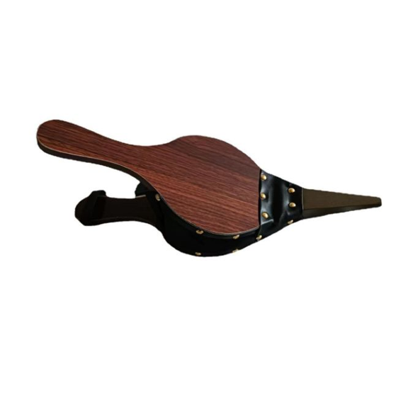 CATUOR Large Wooden Fireplace Bellows, Manual Air Blower for BBQ, Fire Pit & Camping, Handcrafted Fire Bellows