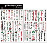 CATaireen Crystal Decal Cold UV DTF Rub on Transfer Stickers