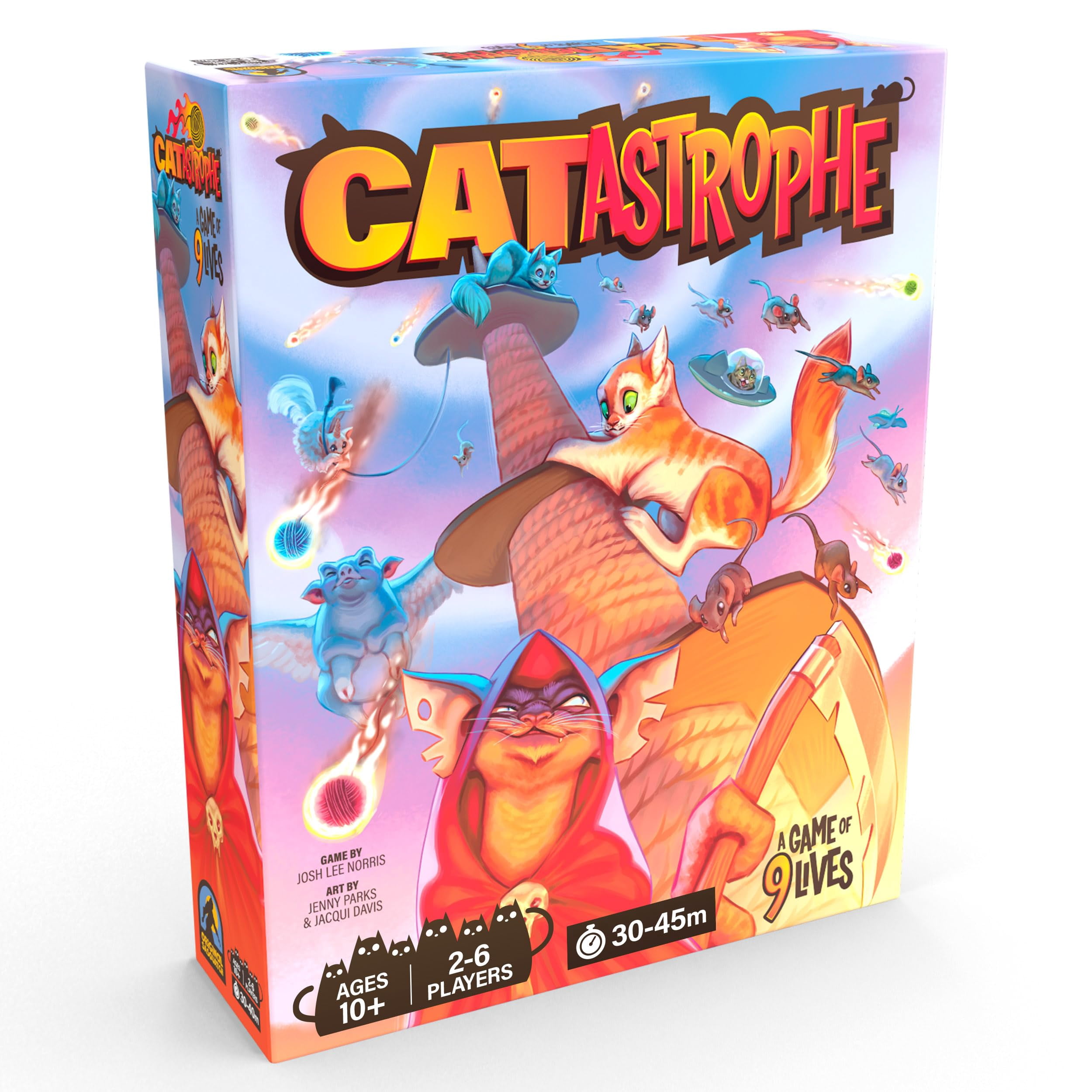 CATastrophe A Game of DHF10 9 Lives The Purrfect Game for Family