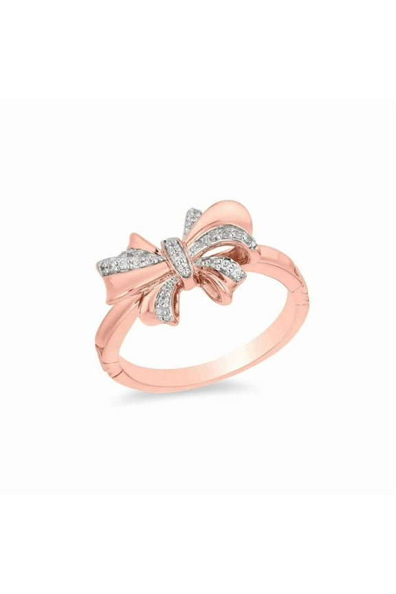 18K Rose Gold Plated Moissanite Ring for Women – Statement Jewelry Gift with Certificate & Lifetime Warranty