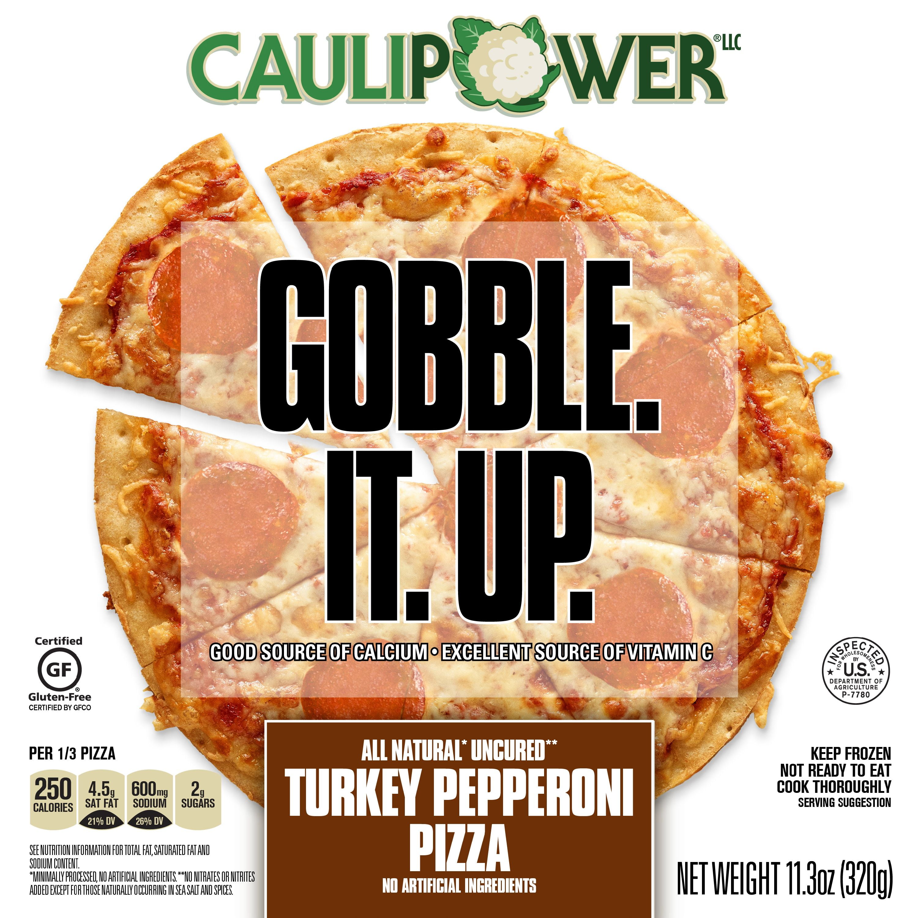 CAULIPOWER 10 in. Gluten Free Cauliflower Turkey Pepperoni Pizza