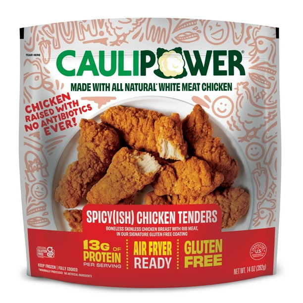 CAULIPOWER Spicy Chicken Tenders, 14 oz - Office Snack