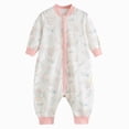 thumbnail image 1 of CAUYDY 0 3 6 9 Months 1T 2T Newborn Boy Coming Home Outfits Baby Sleepwear Preemie Long Sleeve Romper Infant Boys Pajamas Fall Winter Toddler Bodysuit Pink for Sizes 5-6 Years, 1 of 7
