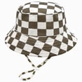 thumbnail image 1 of CAUYDY 1-5T Toddler Sun Hat UPF 50+ Sun Protection 6-18 Months Baby Cute Bucket Hats Kids Summer Beach Hats with Wide Brim for Newborn Boys & Girls (Sizes 12-36 Months,Coffee), 1 of 4