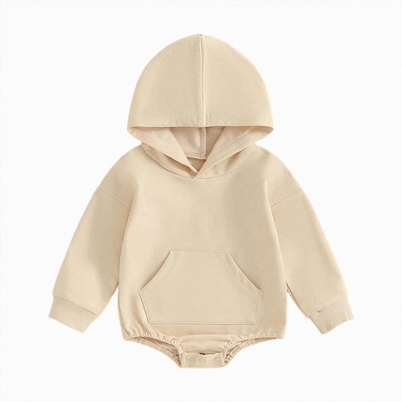 CAUYDY 3 6 9 12 18 24 Months Newborn Boys Jumpsuit Baby Clothing Preemie Long Sleeve Sleepers Infant Boy Pajamas Fall Winter Toddler Romper White for Sizes 0-3 Months