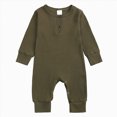 thumbnail image 1 of CAUYDY 3 6 9 Months 1T 2T Baby Boys Pajamas Infant Long Sleeve Clothes for Girls Preemie Fall Winter Jumpsuit Newborn One-Pieces Sizes 8-12 Months,AG, 1 of 9