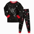thumbnail image 1 of CAUYDY 5-6T 7-8Y 9-10Y Kid Sleepwear Boy Photoshoot Outfits Long Sleeved Shirt and Pants 2Pcs Cute Set Boys Fall Winter Pajamas Sizes 8-9 Years,Red, 1 of 8