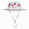 thumbnail image 1 of CAUYDY 6 12 18 Months Baby Sun Hats 2T 3T 4T Toddler Sun Hat 5-10T Kids Summer UPF 50+ for Girls Boys Adjustable Beach Hats with Bucket Wide Brim (Sizes 3-6 Years,Watermelon Red), 1 of 5