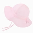 thumbnail image 1 of CAUYDY 6-12 Months Baby Girl Sun Hat Summer Beach Hats Sun Wide Brim 1-5T Toddler Bucket Hat Cap Kids Bucket Hat Sun Beach Cap for Boys Girls (Sizes 0-6 Months,Light Pink), 1 of 4