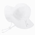 thumbnail image 1 of CAUYDY 6-12 Months Baby Girl Sun Hat Summer Beach Hats Sun Wide Brim 1-5T Toddler Bucket Hat Cap Kids Bucket Hat Sun Beach Cap for Boys Girls (Sizes 2-4 Years,White), 1 of 4