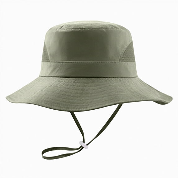 CAUYDY 6-18 Months Toddler Wide Brim Sun Hats 5T 6T 7T Kids UPF 50+ Sun Protection Bucket Cap 2T 3T 4T Baby Girls & Boys Cute Adjustable Beach Hat (Sizes 3-6 Years,AG)