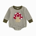 thumbnail image 1 of CAUYDY Baby Boy Coming Home Outfits Newborn Sleepers 0 3 6 9 12 18 24 Months Preemie Clothes Long Sleeve Bodysuit Infant Boys Pajamas Fall Winter Romper Green for Sizes 6-12 Months, 1 of 8