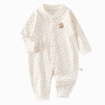 thumbnail image 1 of CAUYDY Baby Girl Coming Home Outfits Newborn Sleepers 0 3 6 9 12 18 24 Months Preemie Clothes Long Sleeve Bodysuit Infant Girls Pajamas Fall Winter Romper Sizes 5-8 Months,Pink, 1 of 7