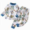 thumbnail image 1 of CAUYDY Baby Girls Outfits Preemie Boy Sleepers Long Sleeve T-Shirt and Pants Newborn Pajamas 2Pcs Set Infant Clothes 3-6 Months Fall Winter Spring Summer,Sky Blue, 1 of 5